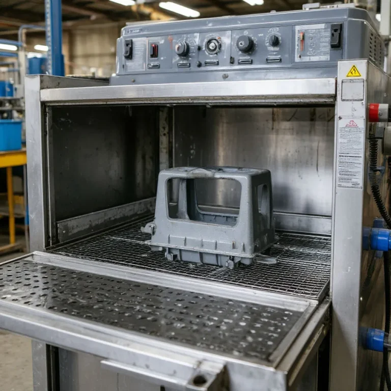 Поставка машины для мойки деталей с фронтальной загрузкой