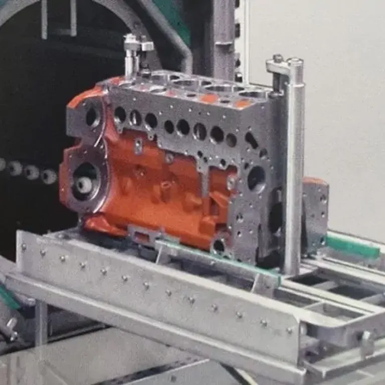 Платформа для загрузки и фиксации тяжелой детали