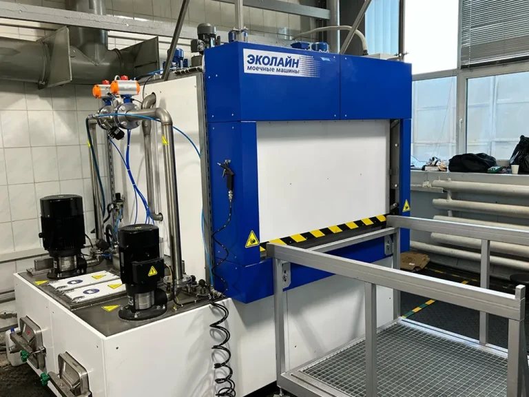 Установка моечной системы замкнутого цикла для нефтехимического производства